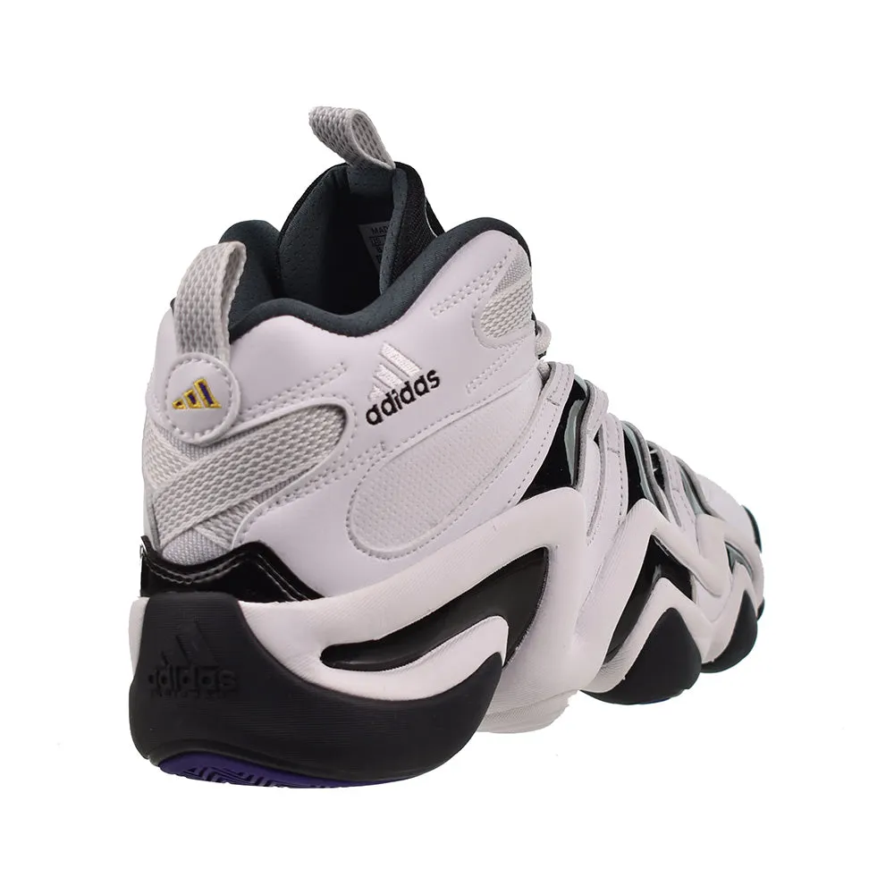 Adidas Crazy 8 Men's Shoes Cloud White-Core Black-Collegiate Purple