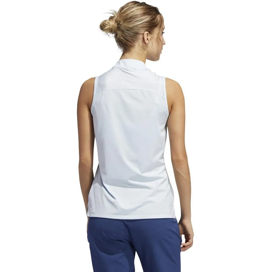 Adidas Ladies Crossover Sleeveless Polo Shirt