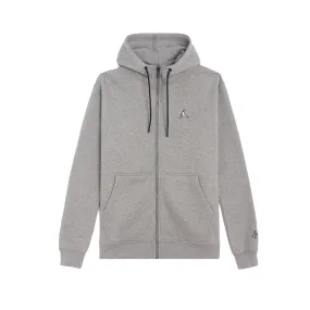 Air Jordan Mens Fleece Full-Zip Hoodie Carbon Heather