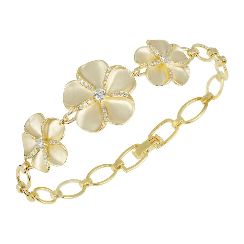 Aloha Plumeria Bracelet