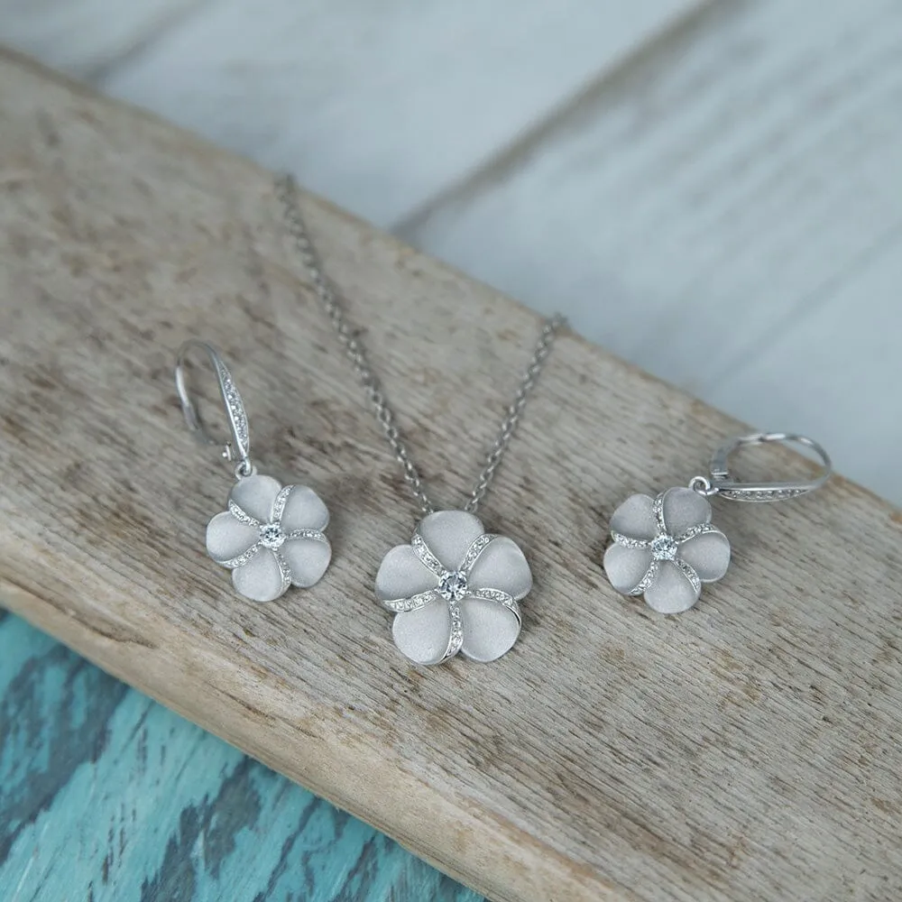 Aloha Plumeria Earrings