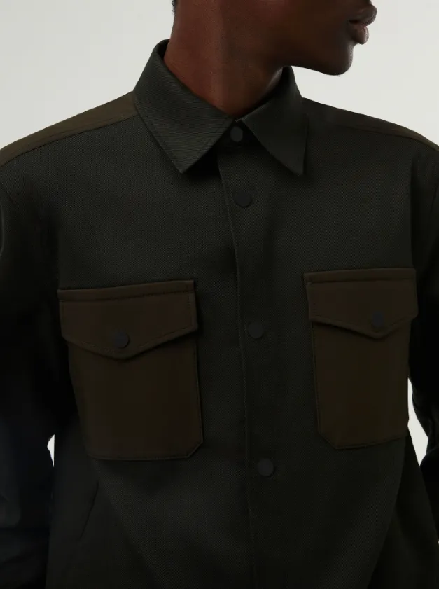 Alpha Tauri WAVER woven overshirt