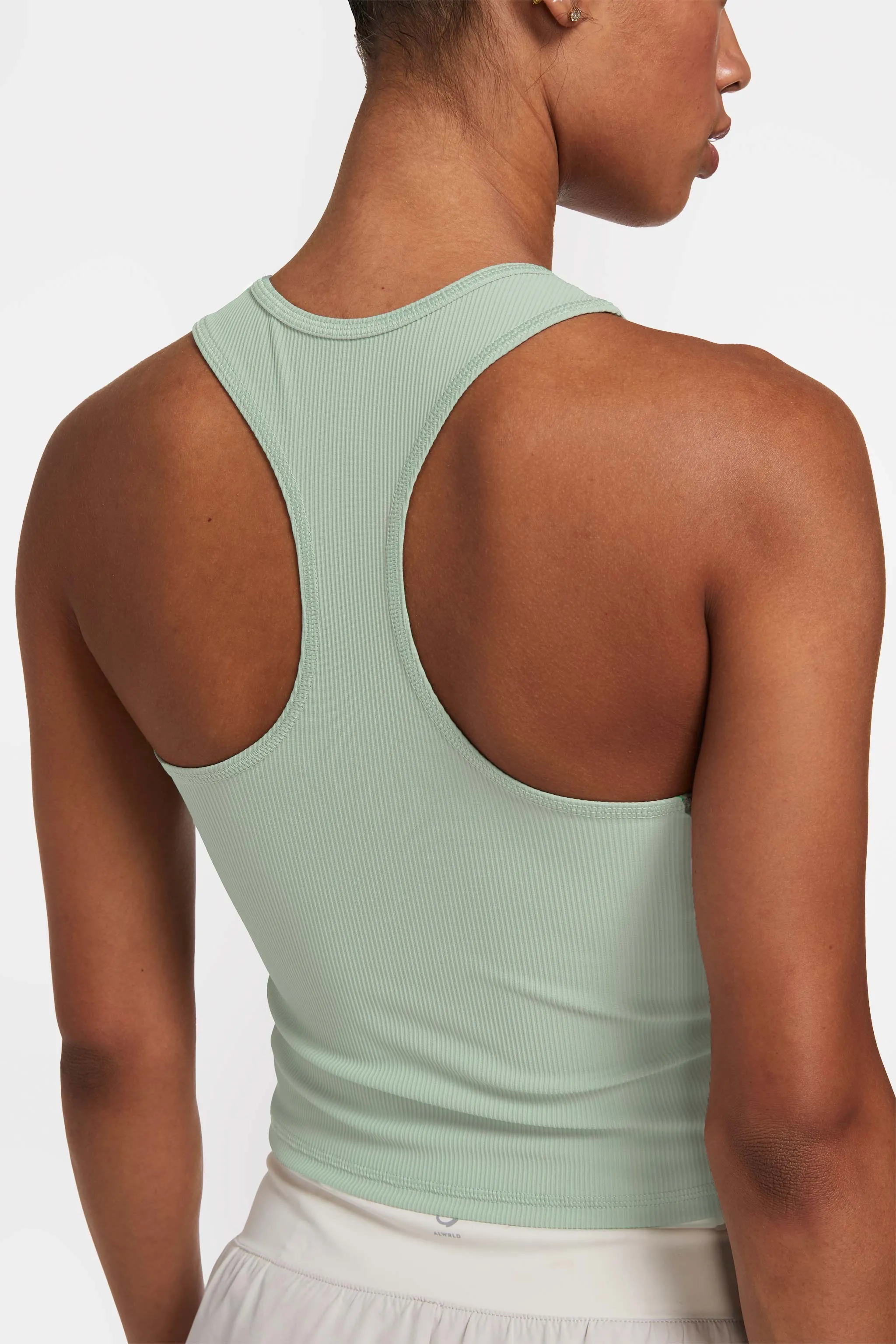 ALRN RIB CROP TANK