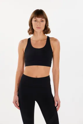 ALRN VENTILATED BACK CROP BRA