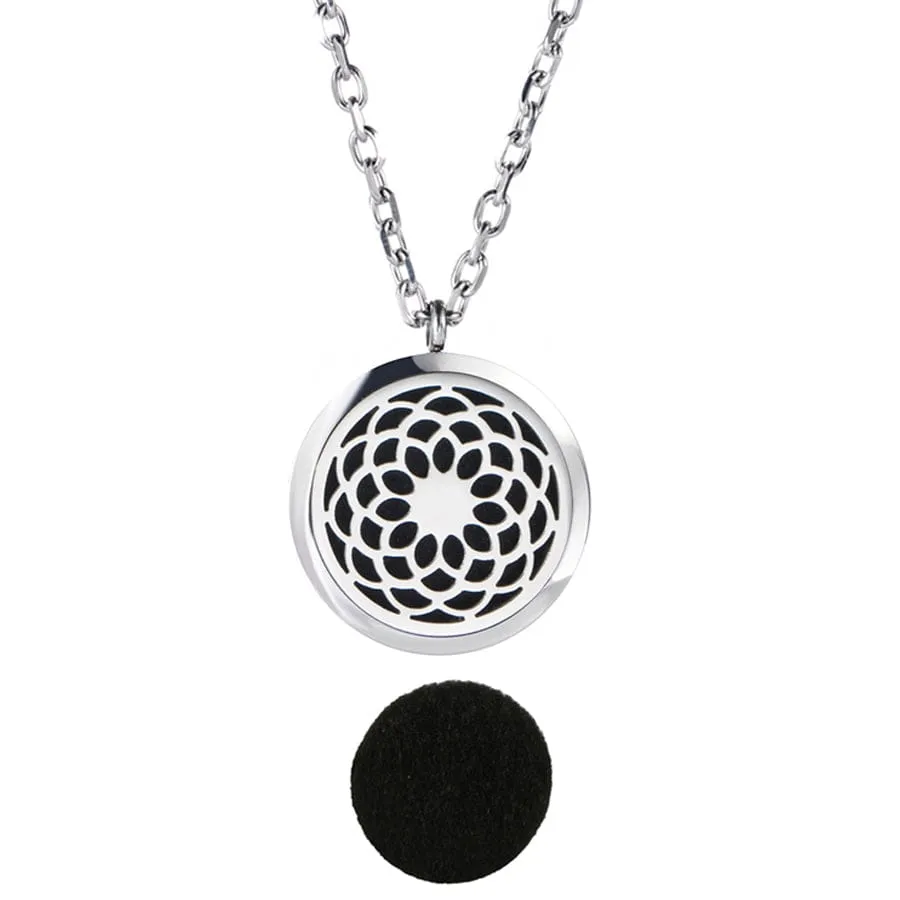 Aromatherapy Essential Oil Diffuser Necklace