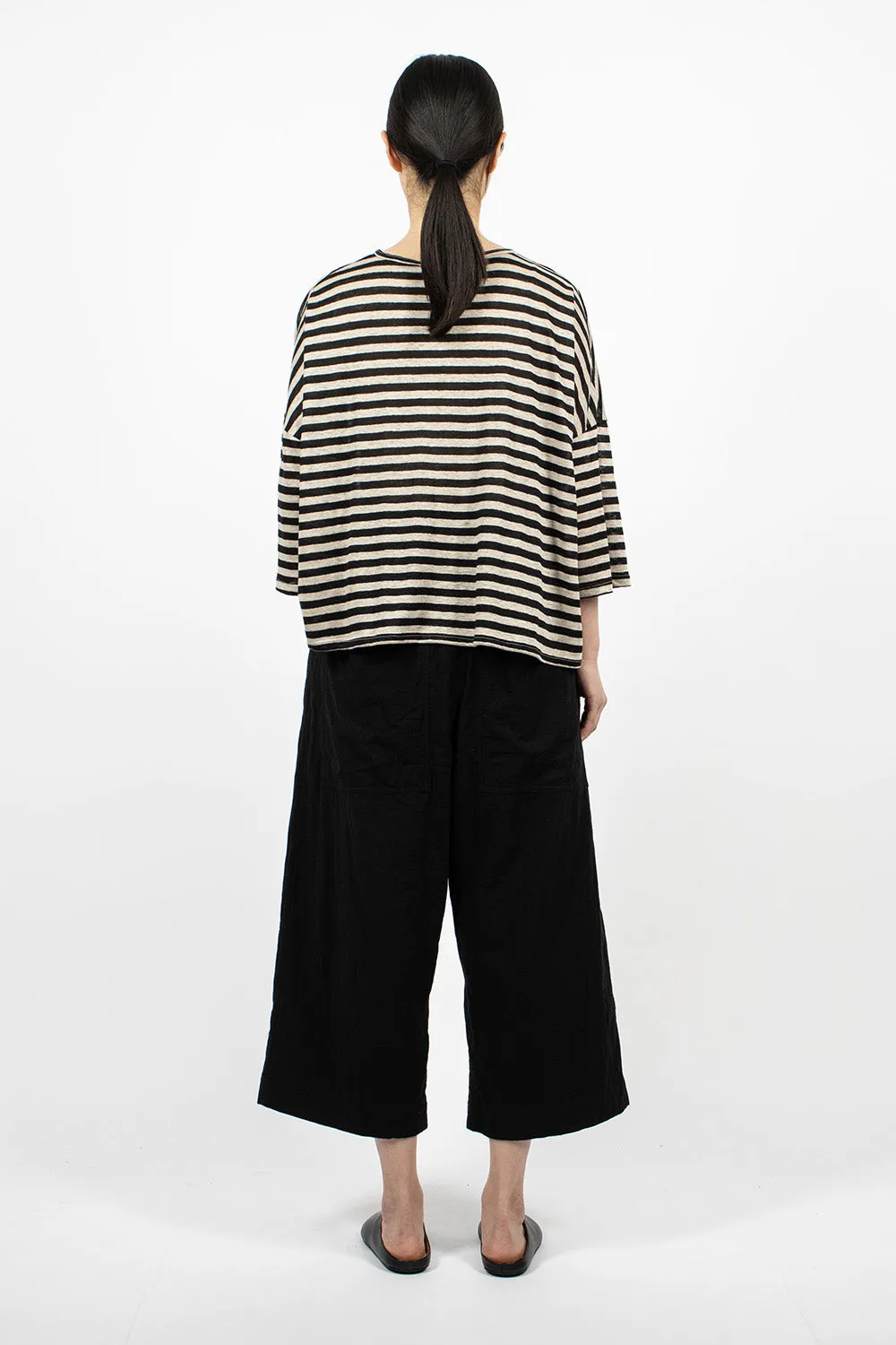 Azumadaki Quilt Pants Black