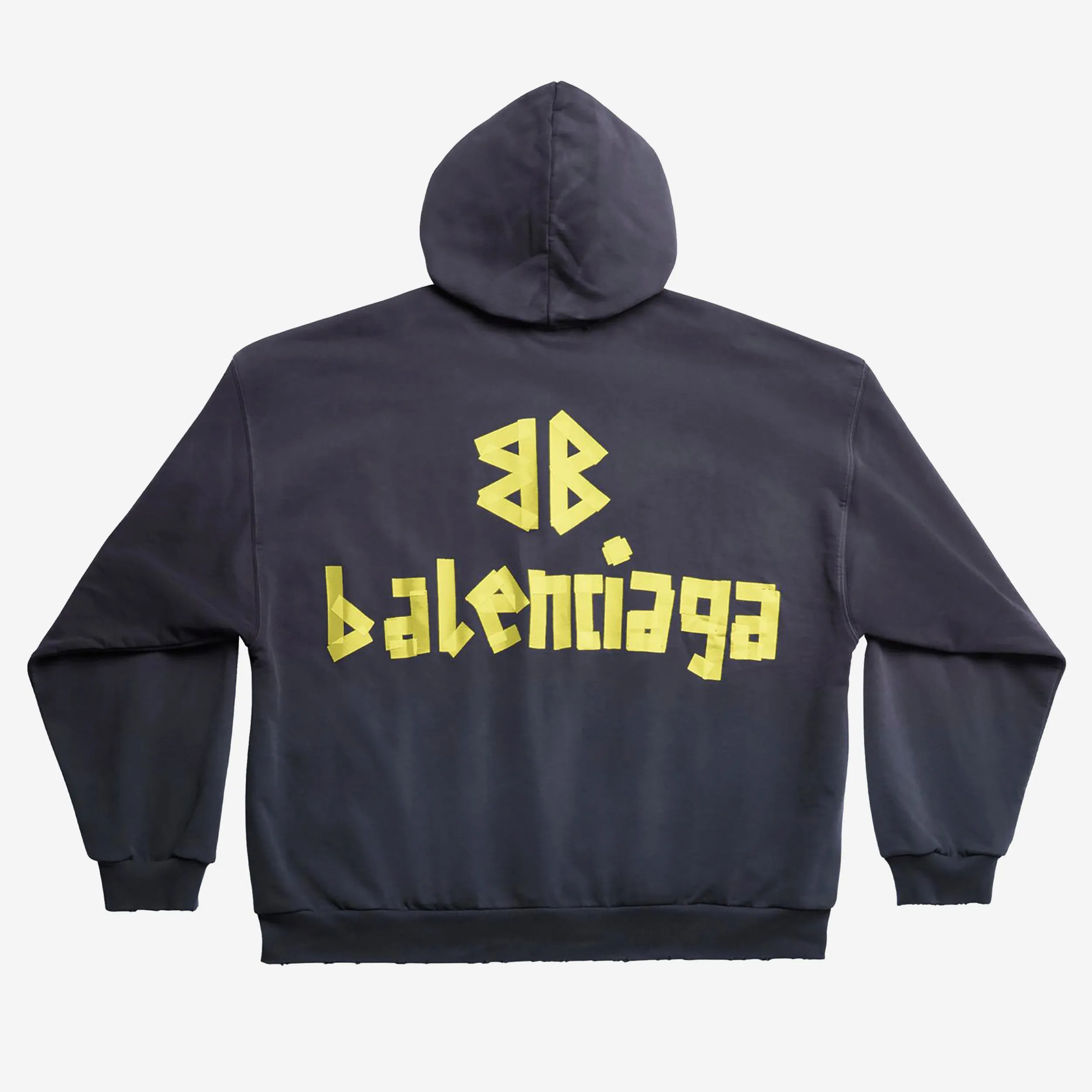 Balenciaga Tape Type Ripped Pocket Hoodie