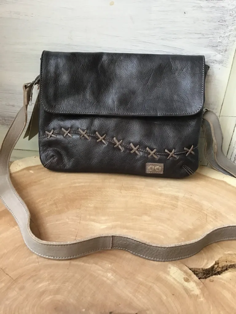 Bed|Stu Cleo Black Icicle Rustic Crossbody Purse