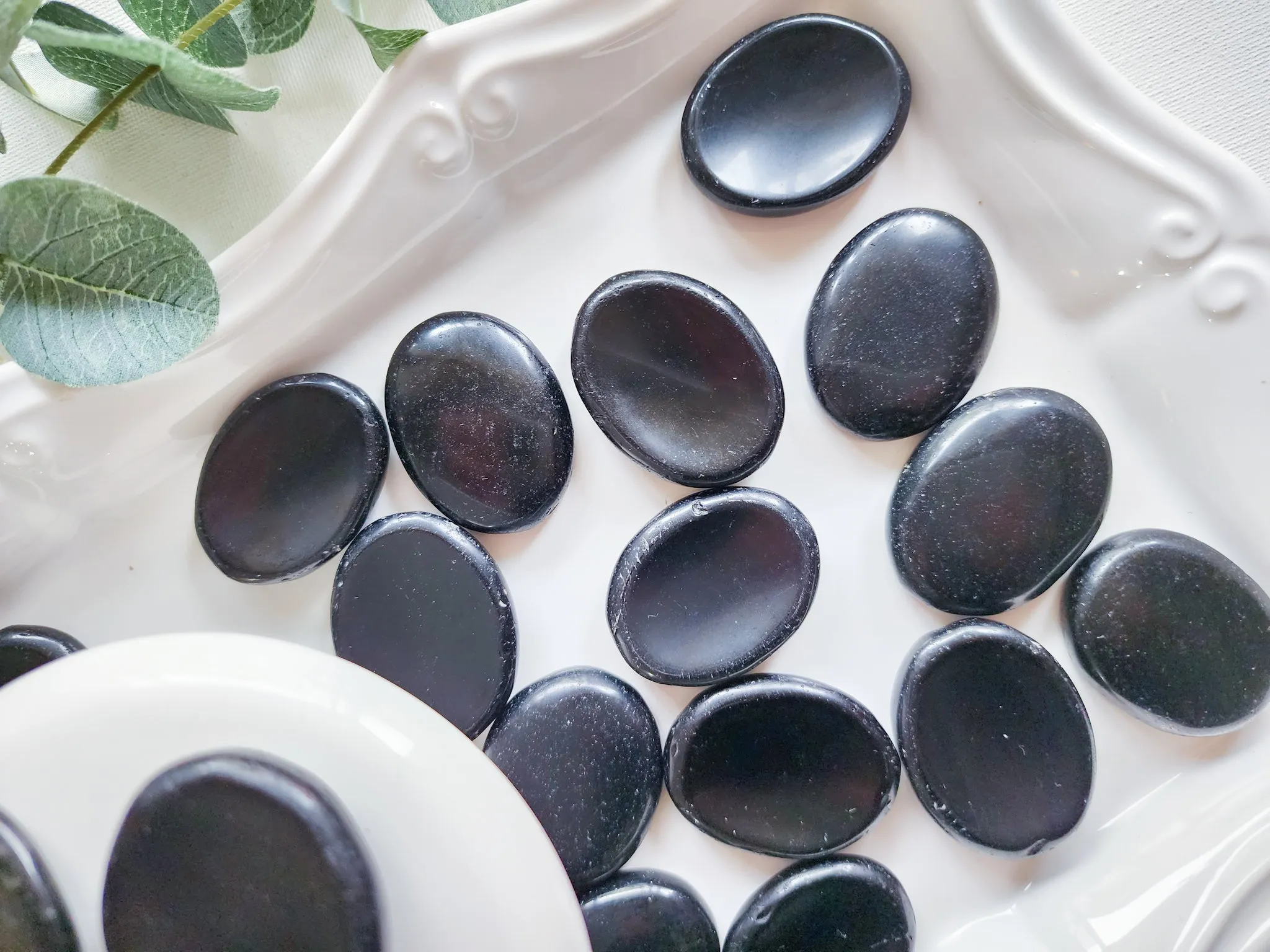 Black Obsidian Mini Worry Stone