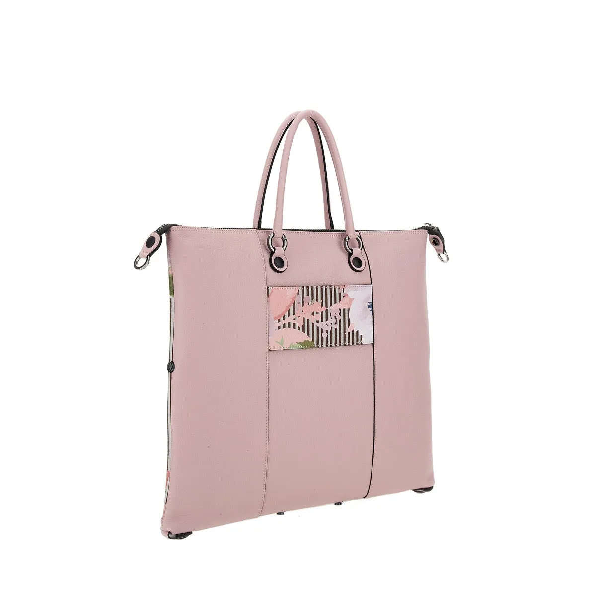 Borsa Donna a Mano con Tracolla GABS G3 PLUS Holiday in Pelle stampa Peonia Toni Caldi Media