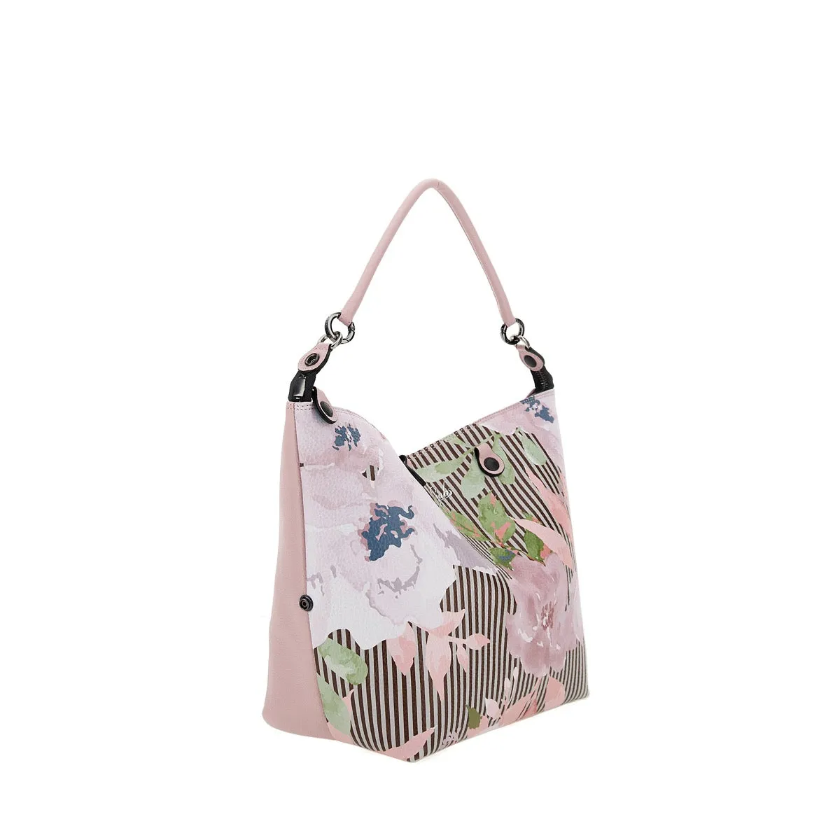 Borsa Donna a Mano con Tracolla GABS G3 PLUS Holiday in Pelle stampa Peonia Toni Caldi Media