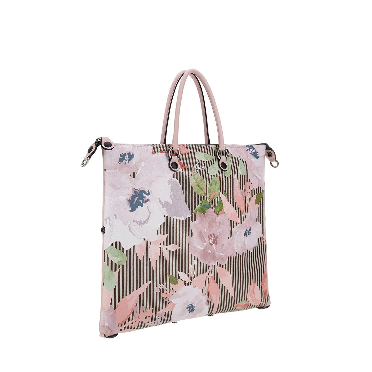 Borsa Donna a Mano con Tracolla GABS G3 PLUS Holiday in Pelle stampa Peonia Toni Caldi Media