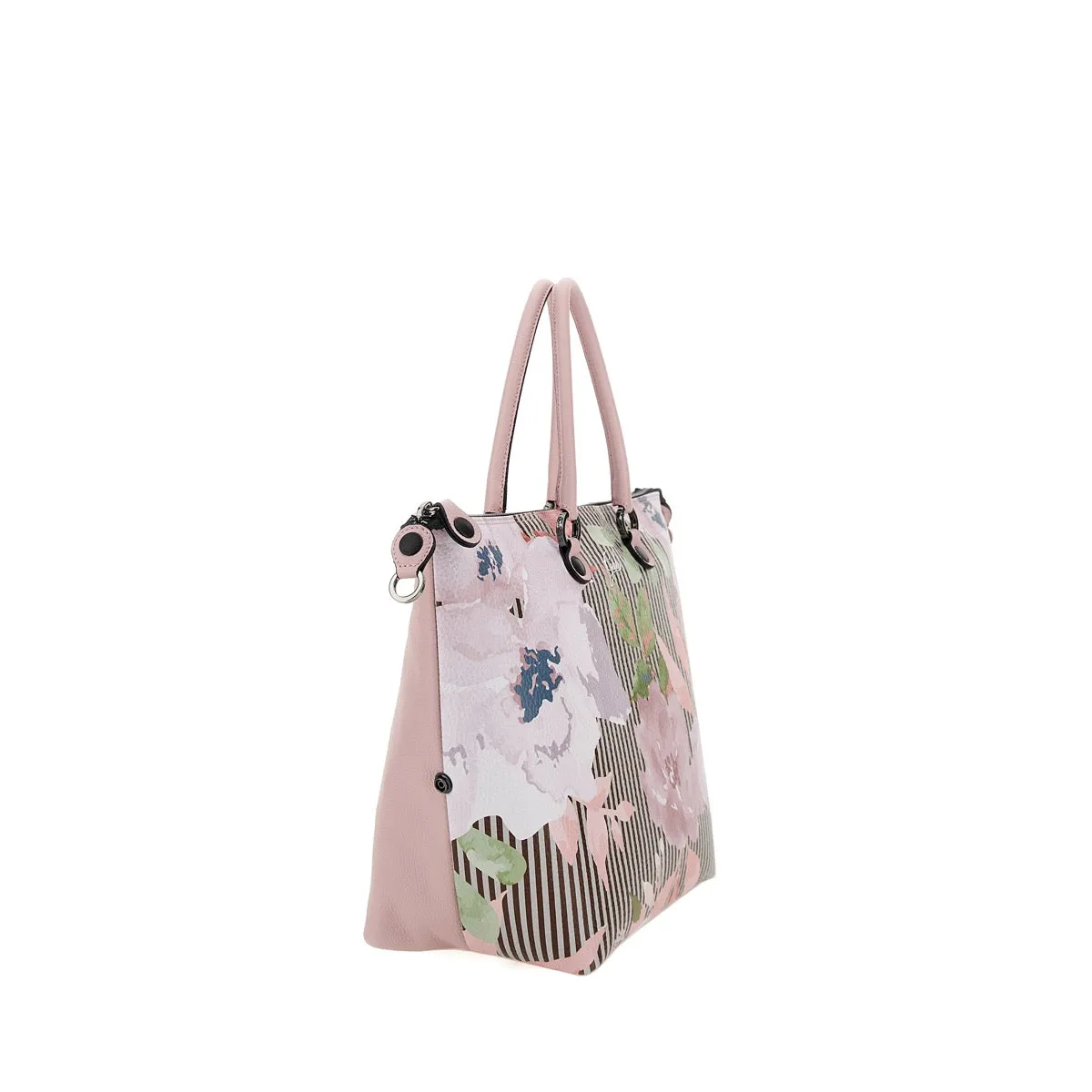 Borsa Donna a Mano con Tracolla GABS G3 PLUS Holiday in Pelle stampa Peonia Toni Caldi Media