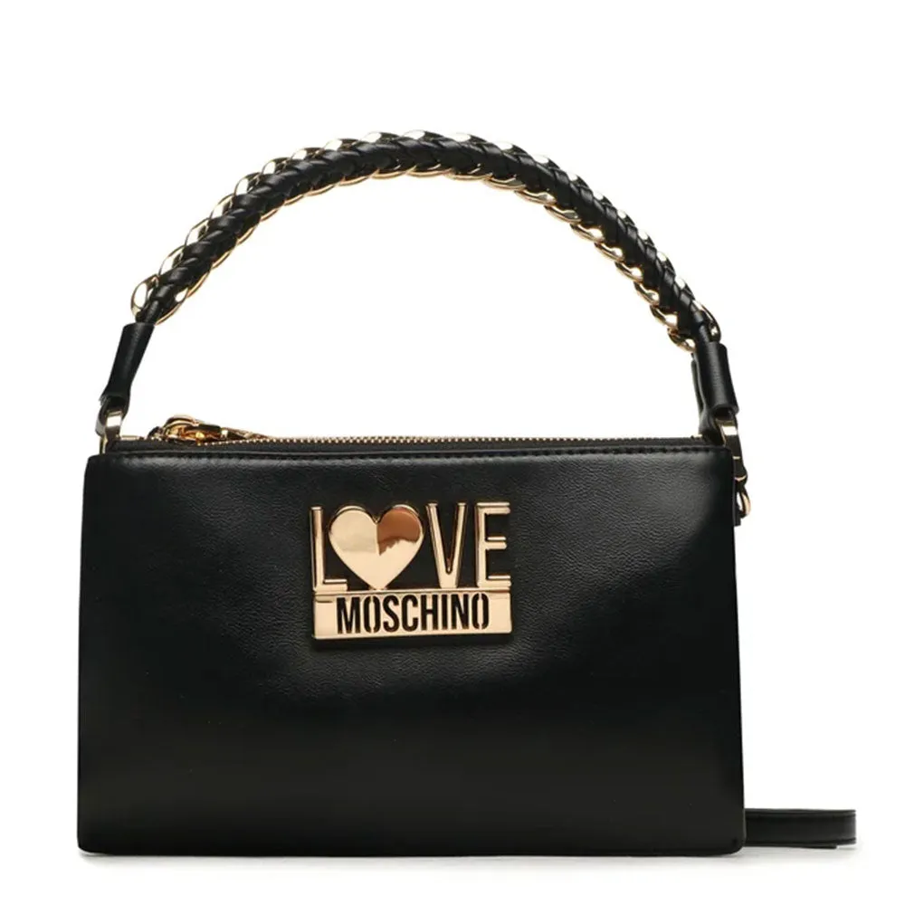 Borsa Donna a Spalla e Tracolla LOVE MOSCHINO linea Wanderlust colore Nero