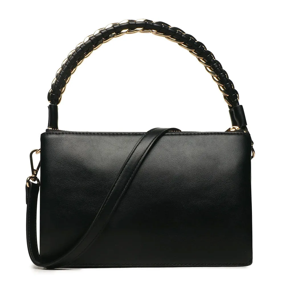 Borsa Donna a Spalla e Tracolla LOVE MOSCHINO linea Wanderlust colore Nero