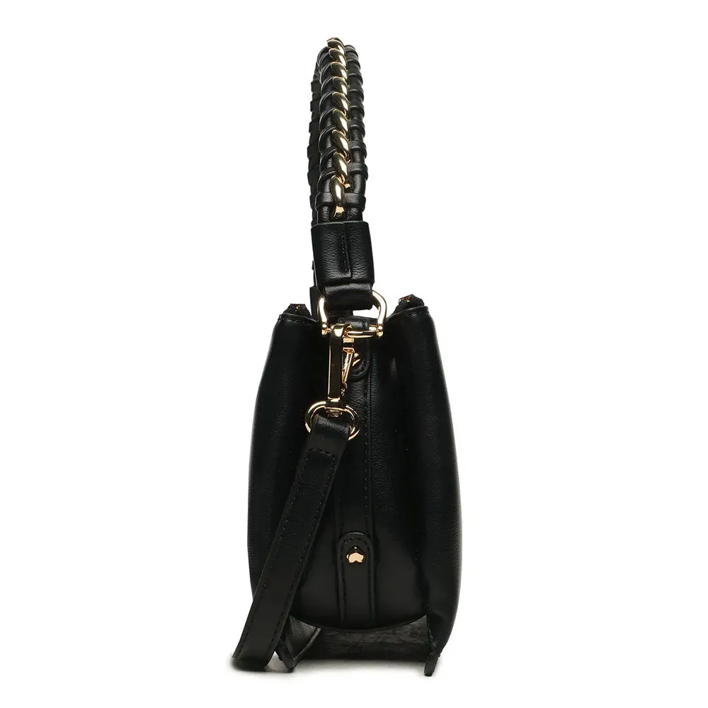 Borsa Donna a Spalla e Tracolla LOVE MOSCHINO linea Wanderlust colore Nero