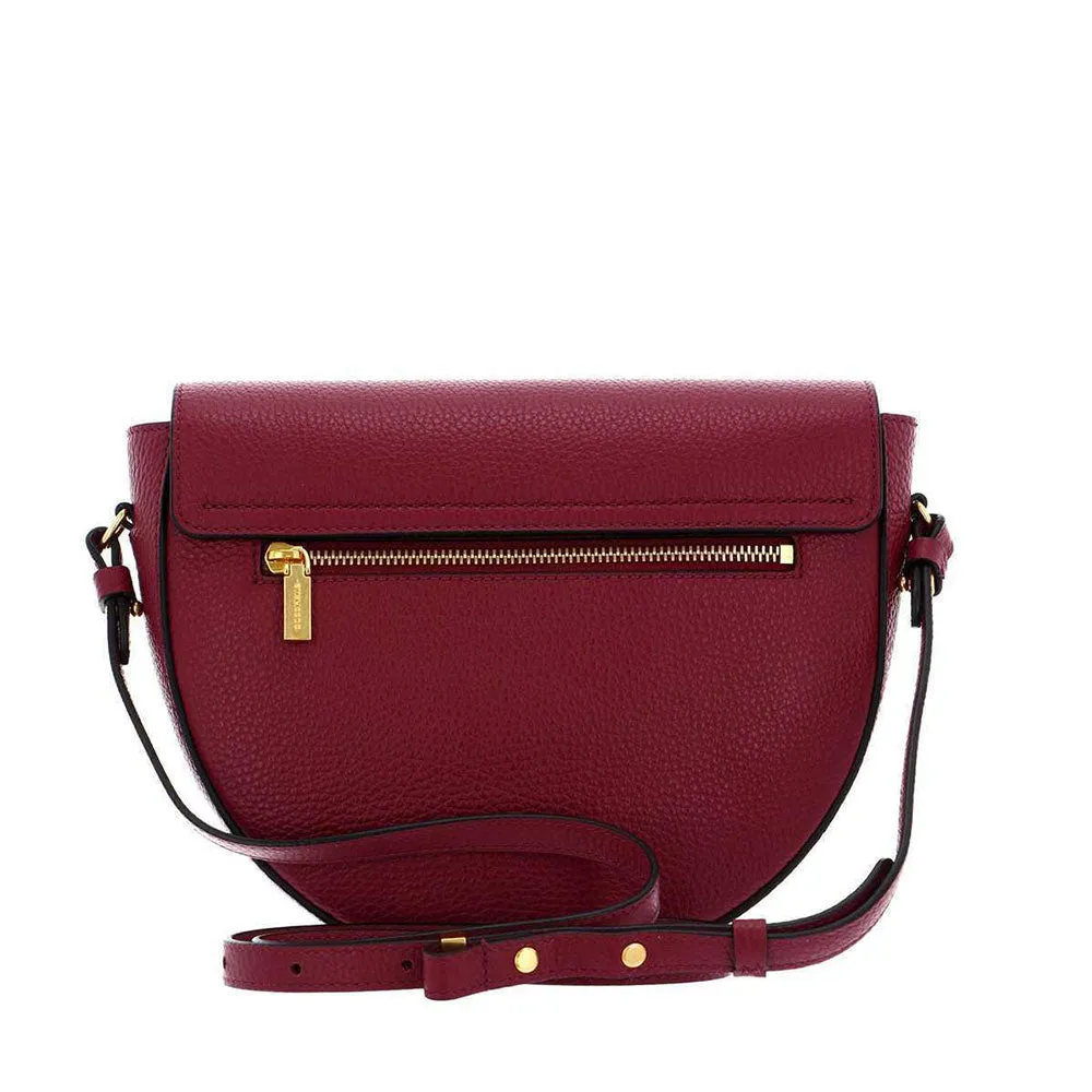 Borsa Donna a Tracolla COCCINELLE in Pelle linea Beat Soft Medium colore Garnet Red