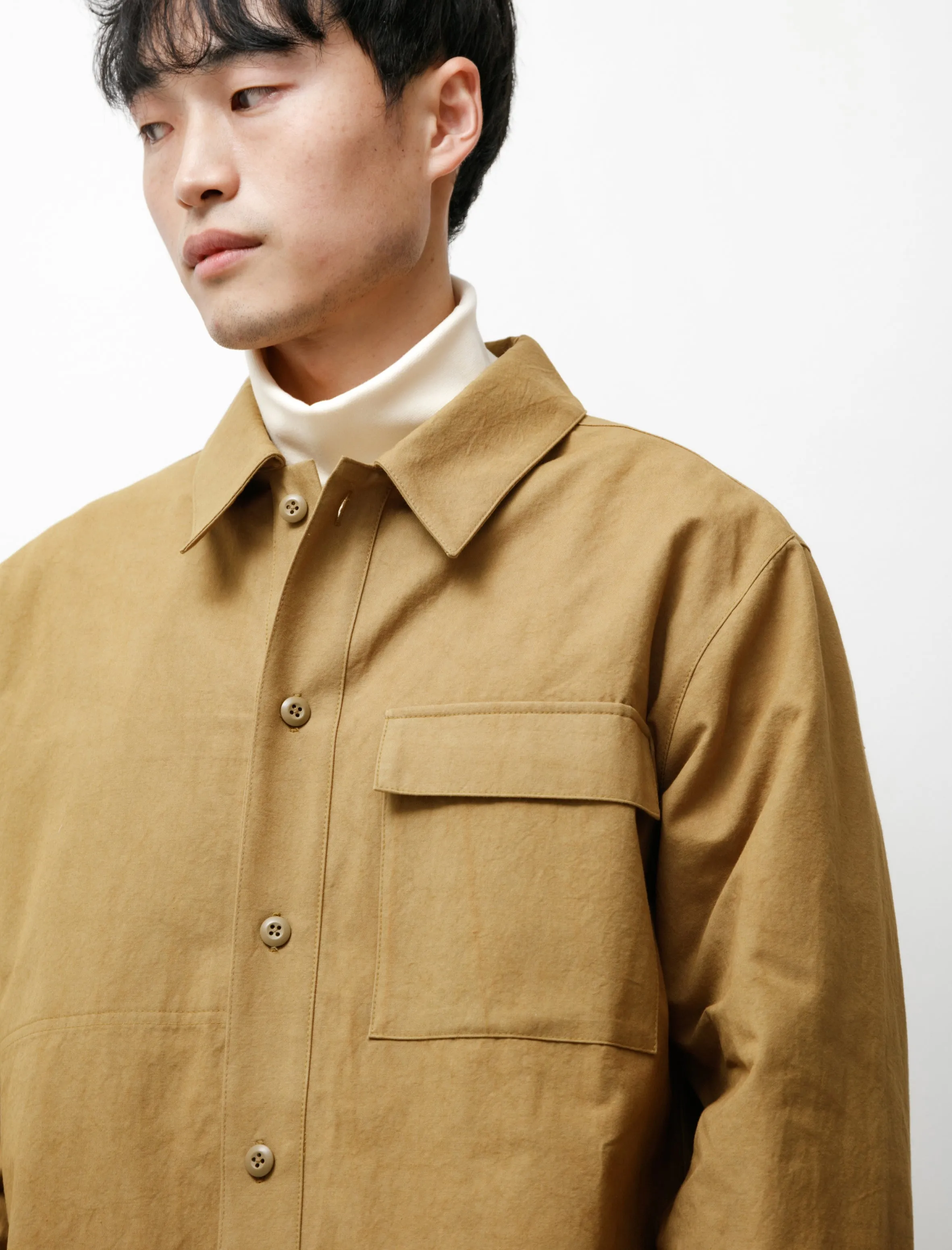 Box Shirt Mustard