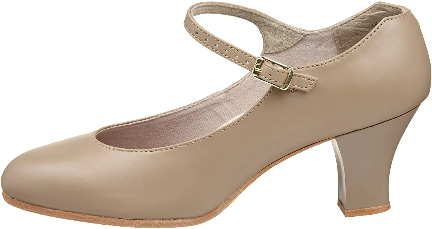 Capezio Women's 650 Student Footlight Character Shoe 2 Heel