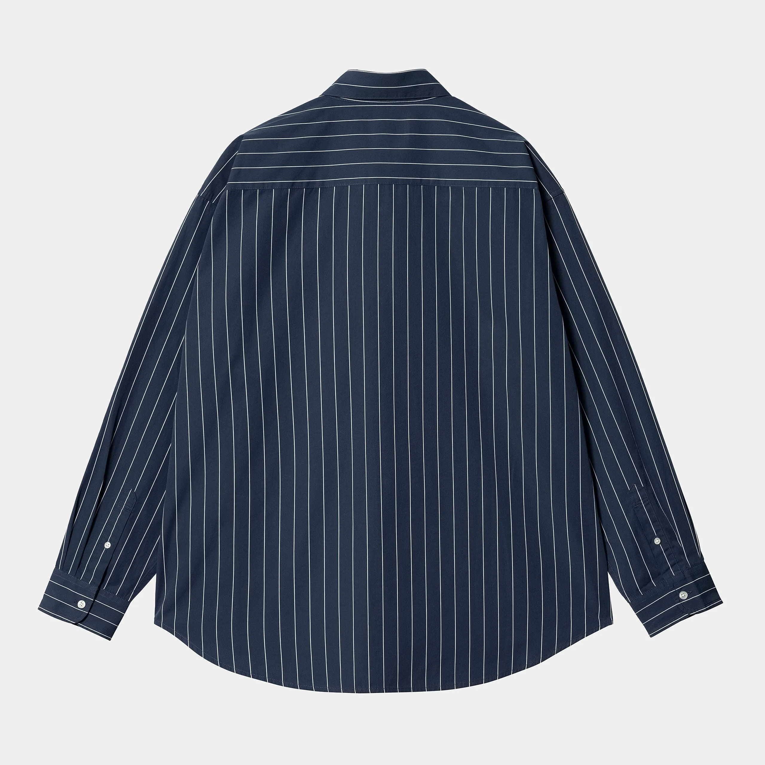 Carhartt WIP - Orlean Longsleeve Stripe Shirt - Blue / White