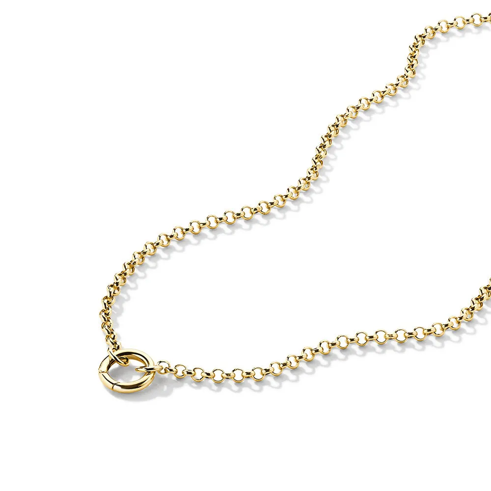 Classic Daily Chain Charm Necklace