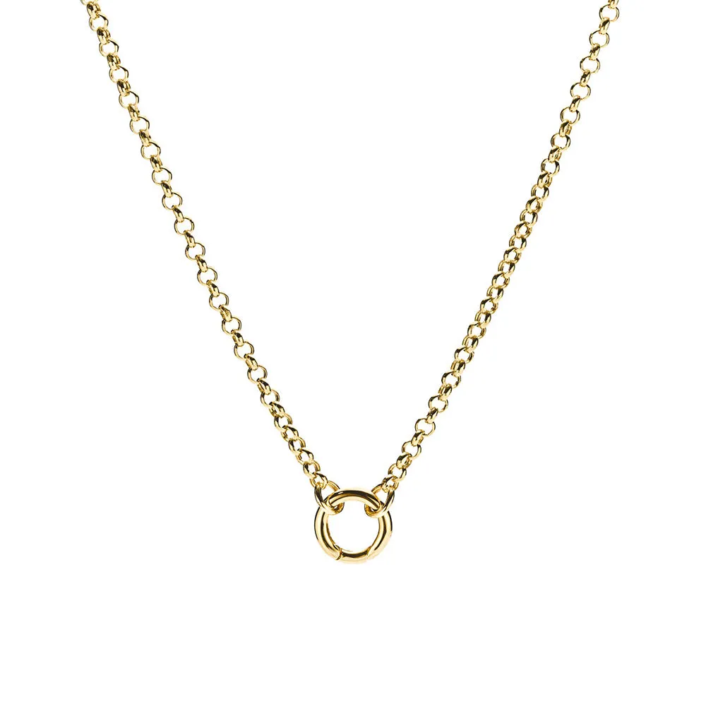 Classic Daily Chain Charm Necklace