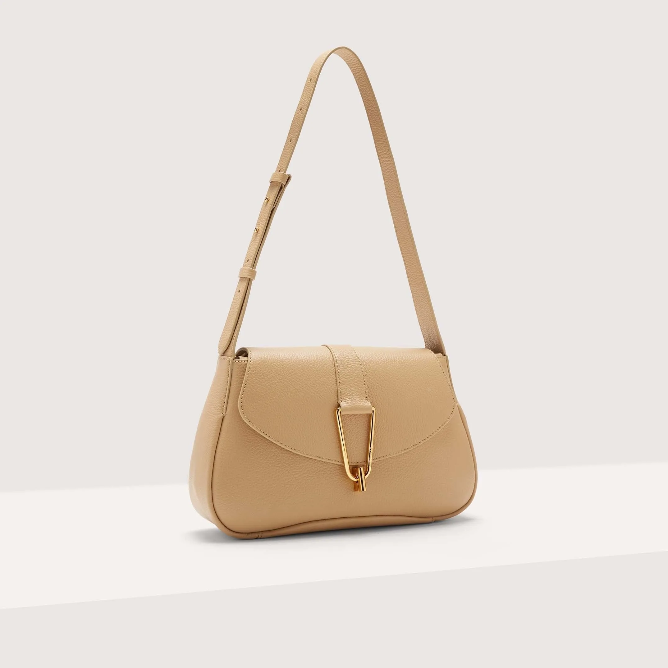 Coccinelle borsa Himma media beige