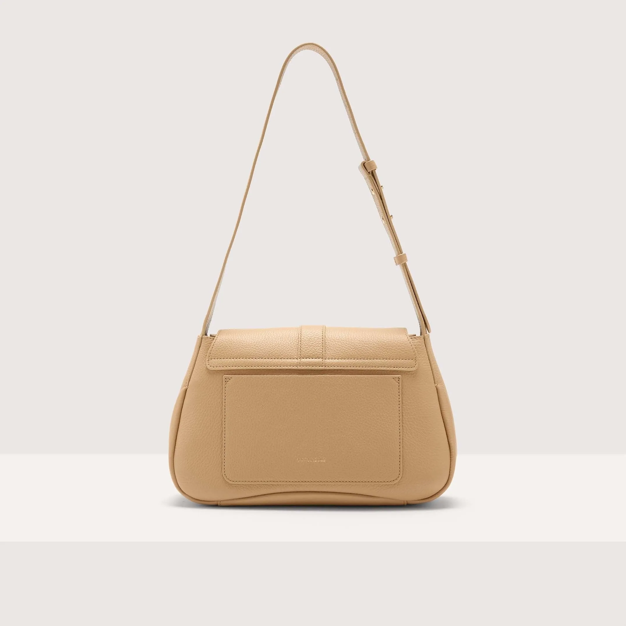 Coccinelle borsa Himma media beige