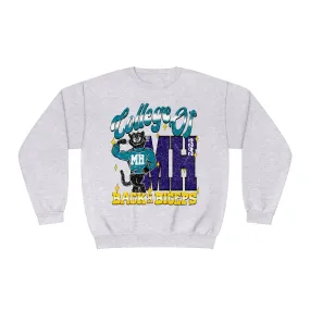 COLLEGE OF BACK & BICEPS - CREWNECK