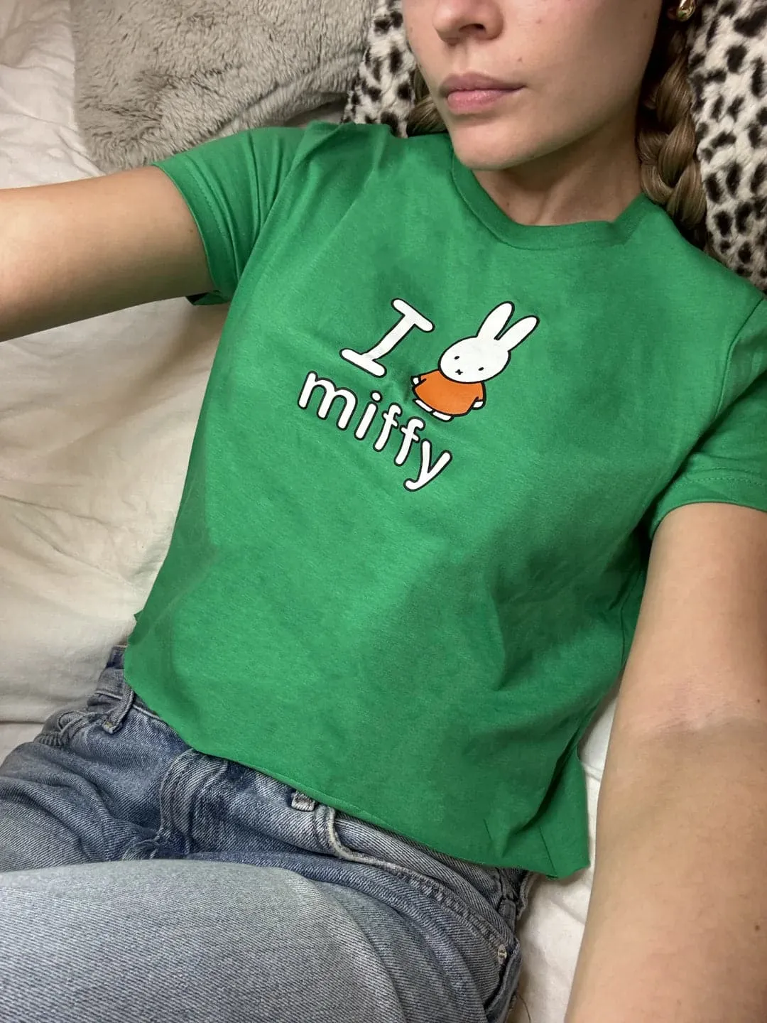 Daisy Street x I Love Miffy Crop Tee