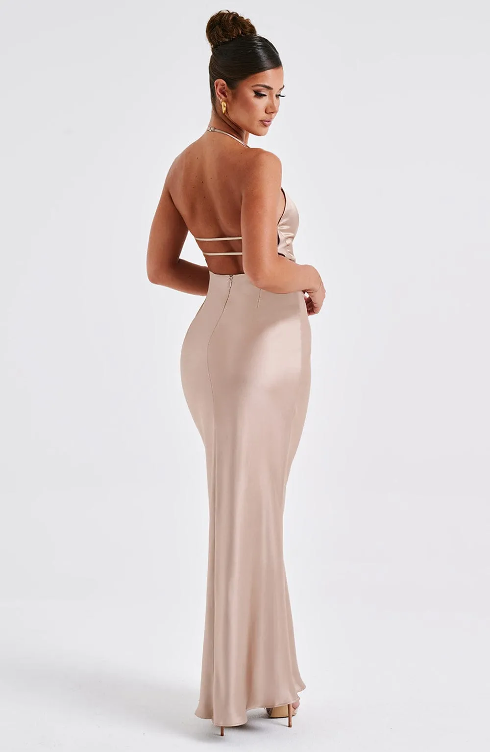 Delphine Maxi Dress - Champagne