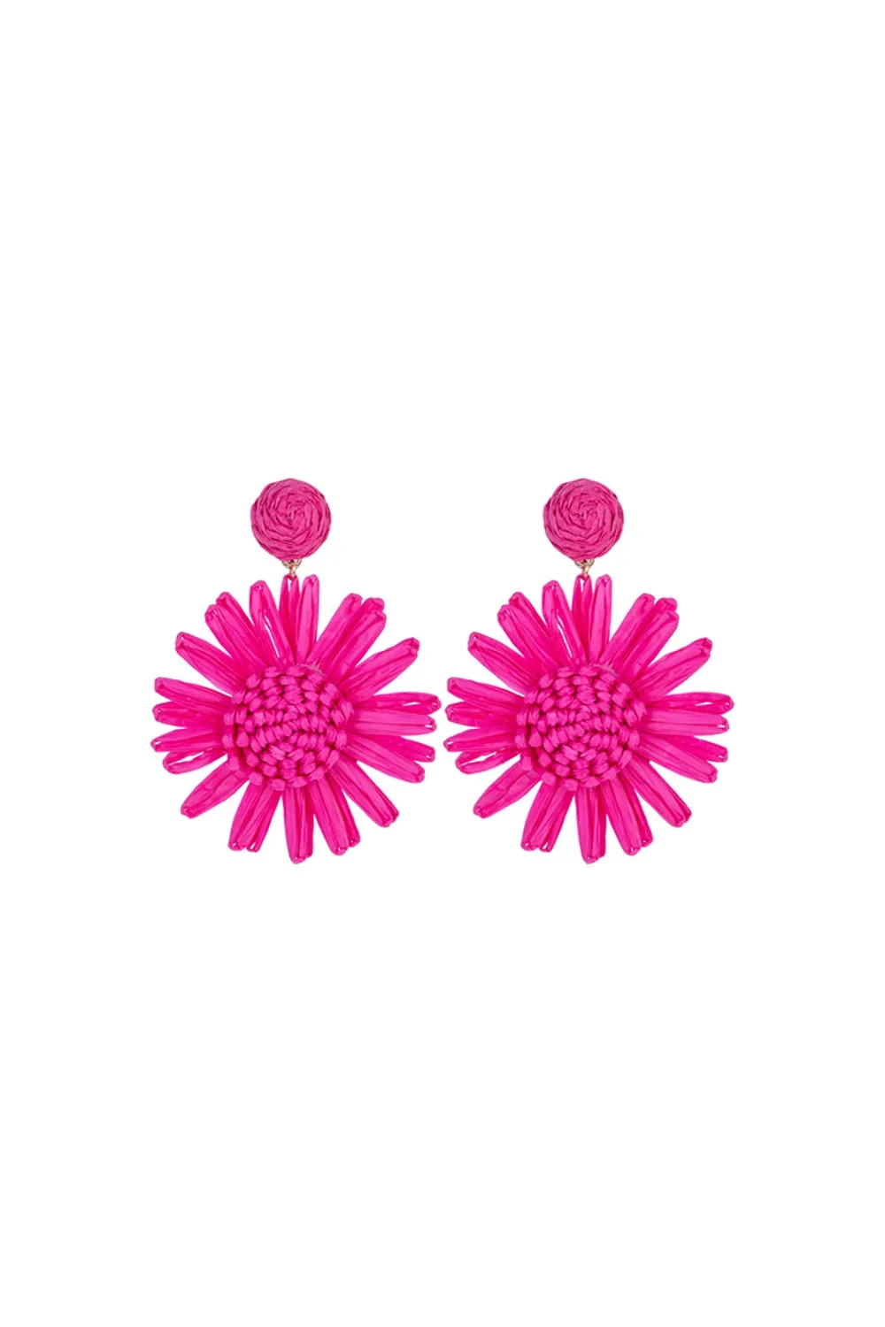 FIESTA EARRING BELLA DAISY PINK