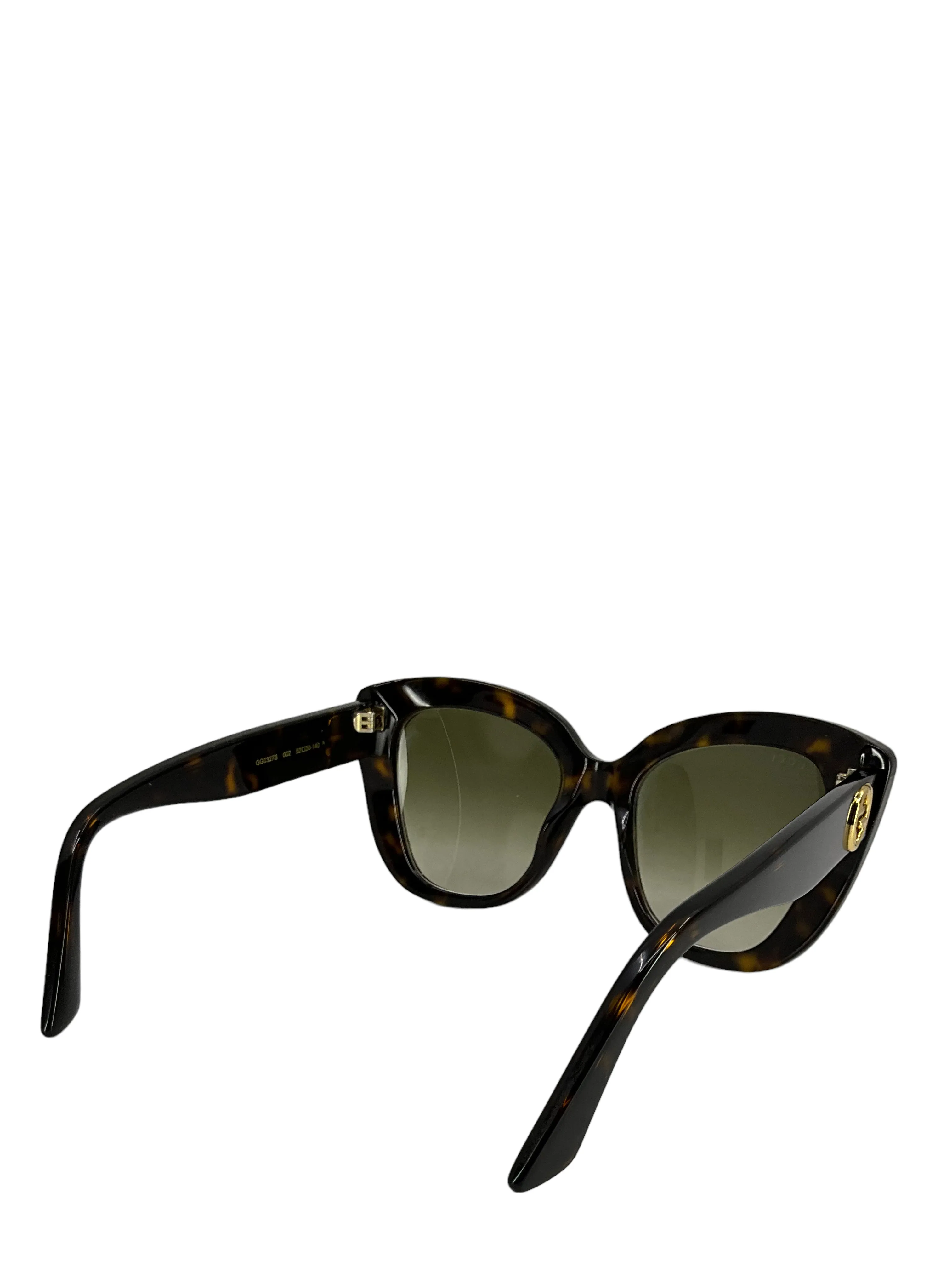 GUCCI GG0327S Tortoise Cat Eye Sunglasses