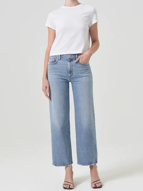 Harper Crop Jean in Hassle