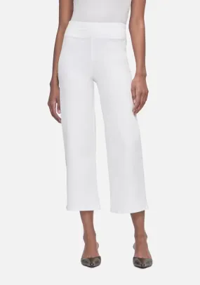 JETSET WIDE LEG CROP (WHITE) - FRAME