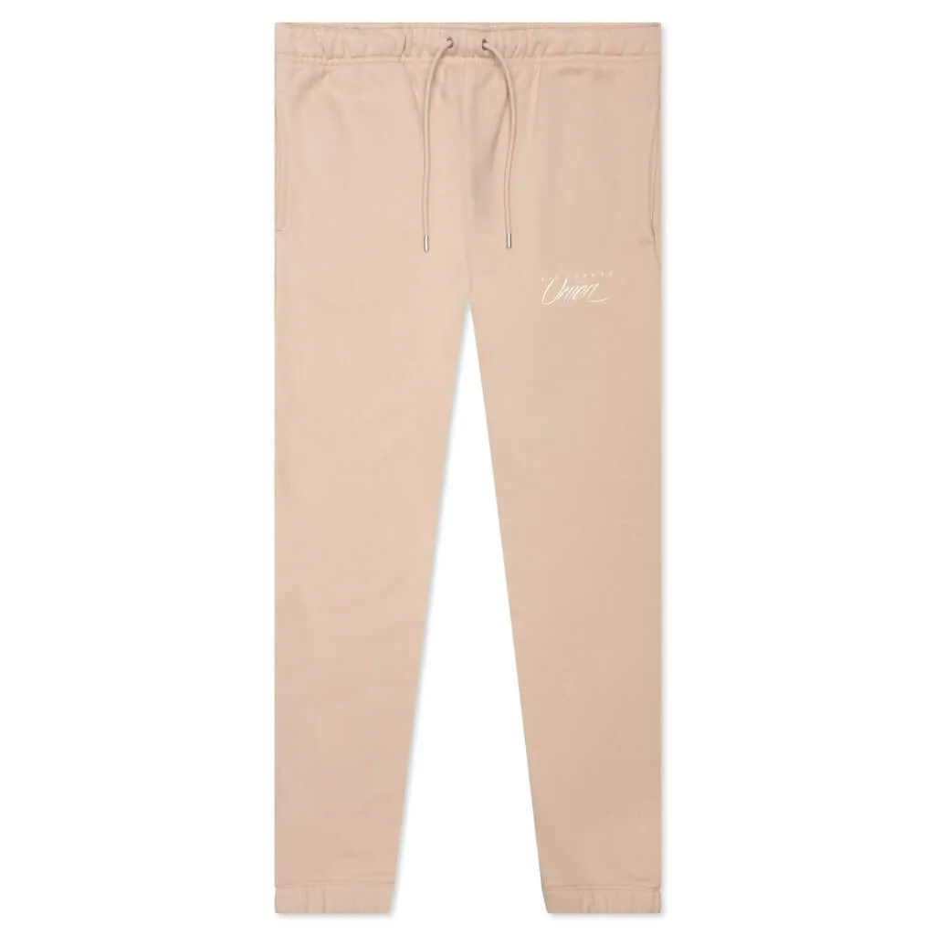 Jordan x Union Fleece Pant - Bio Beige