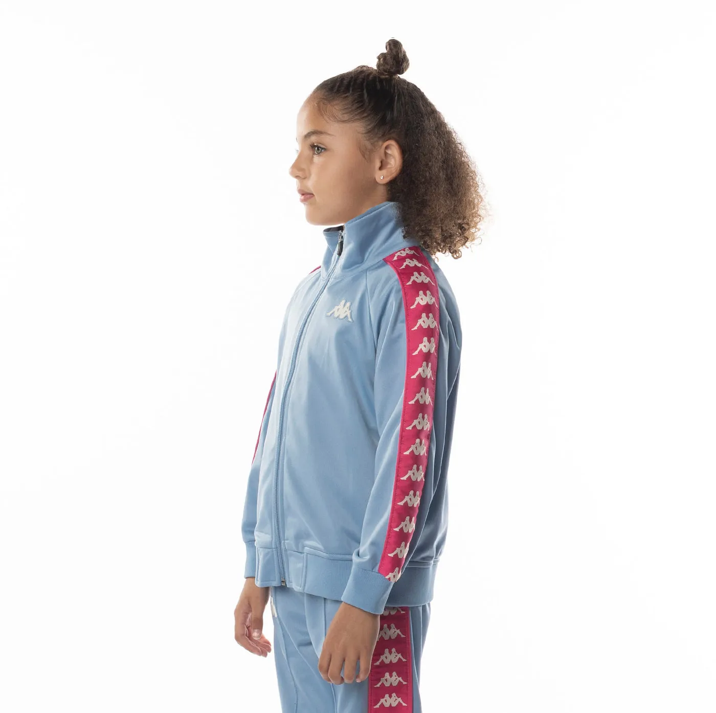 Kids 222 Banda Anniston Track Jacket - Light Blue Pink