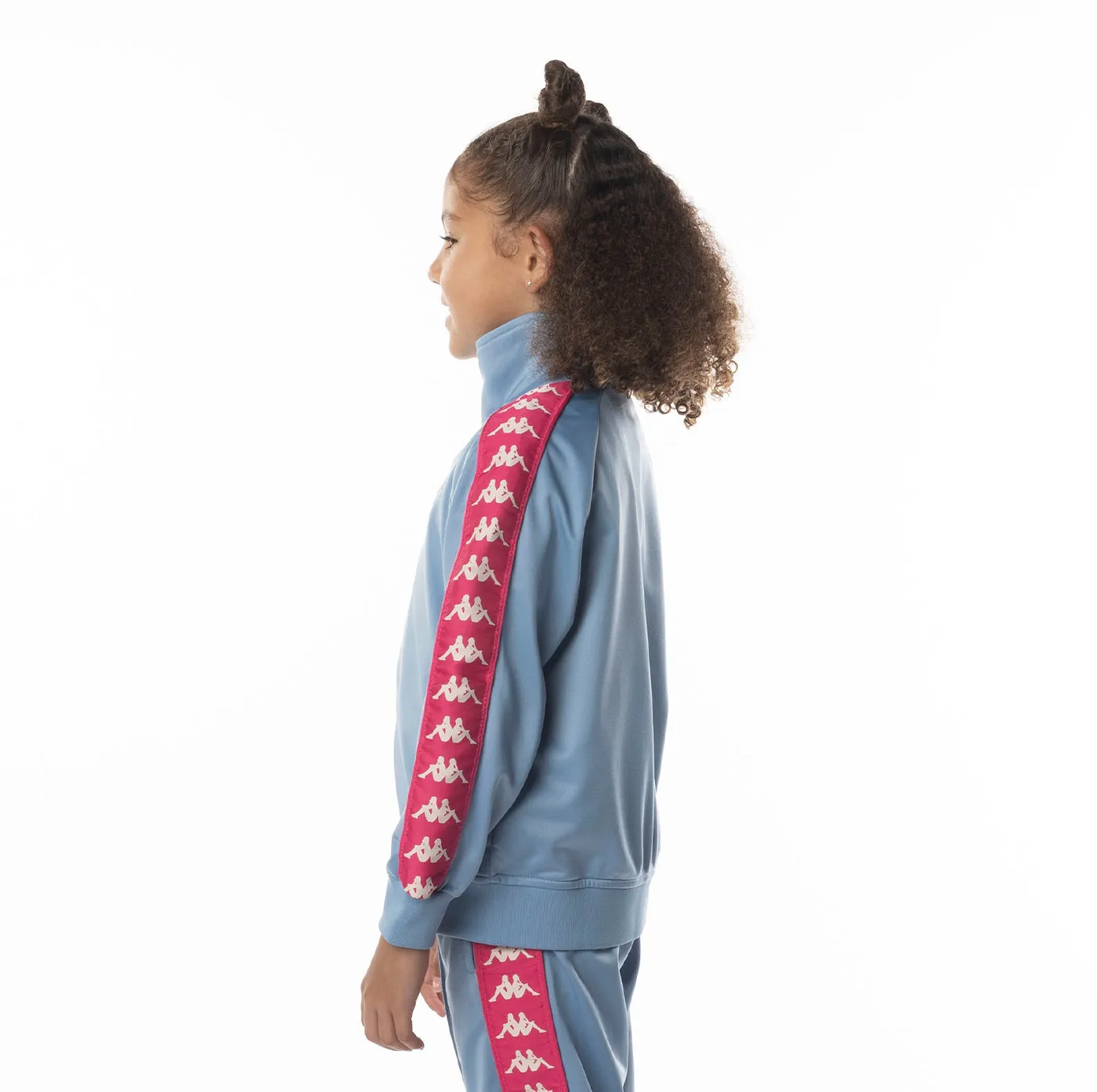 Kids 222 Banda Anniston Track Jacket - Light Blue Pink