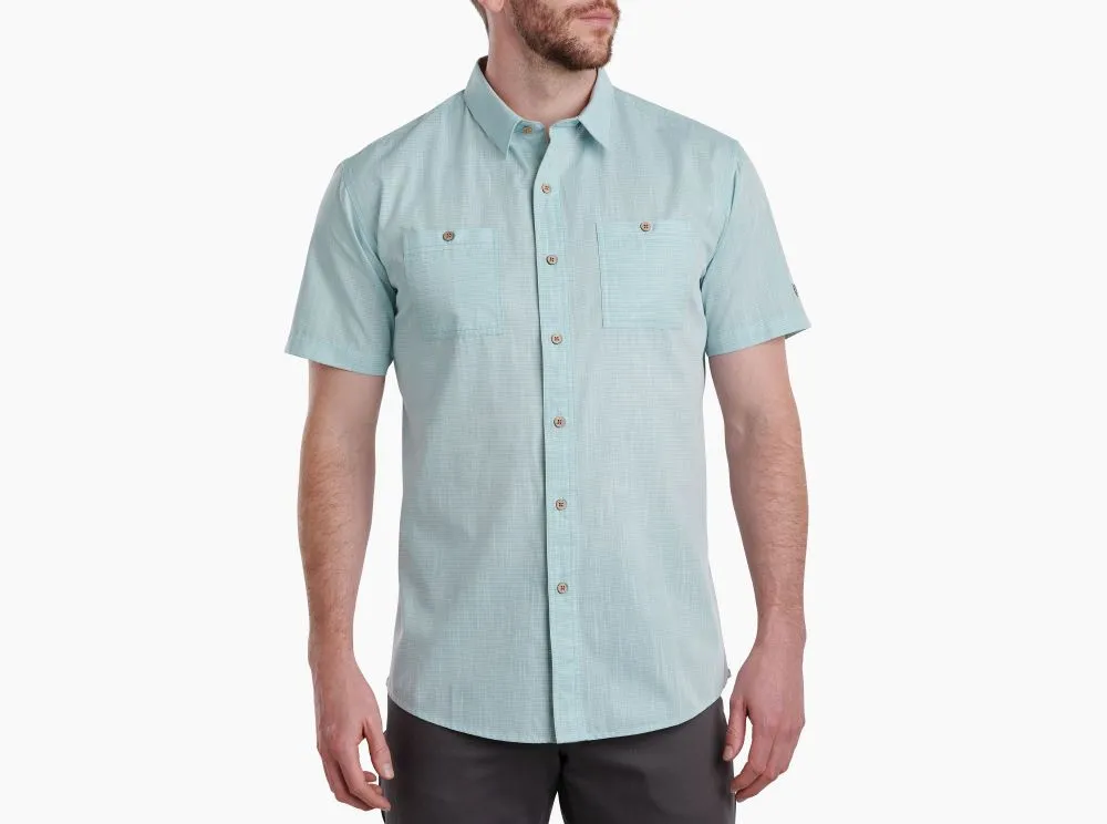 'Kuhl' Men's Karib Stripe Button Down -  Kuhl Mint