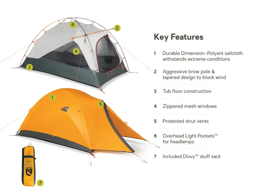 Kunai™ 3-4 Season Backpacking Tent