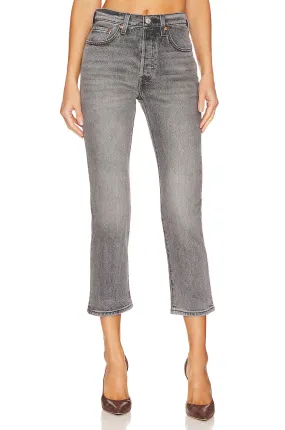 Levi's 501 Crop Long Bottoms