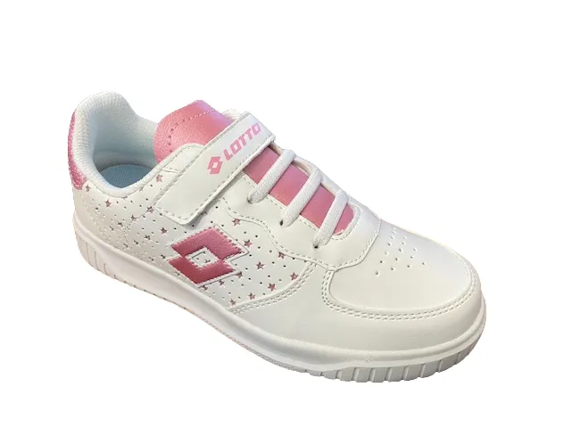 Lotto Venus 1 AMF STR CL S 219415 AFS white cashmere ros girls' sneakers