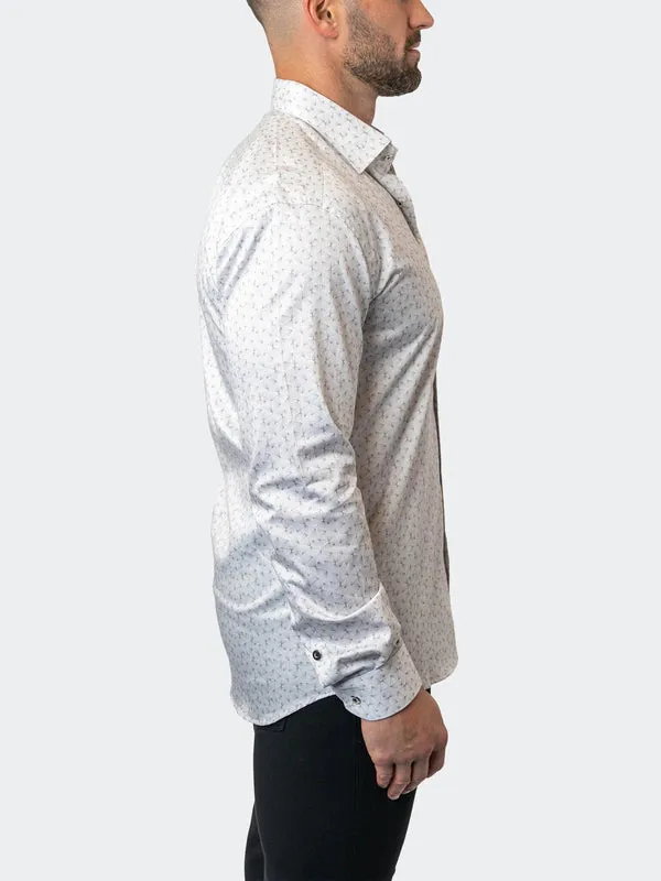 Maceoo Stretch Shirt | Fibonacci StretchPrism13 White