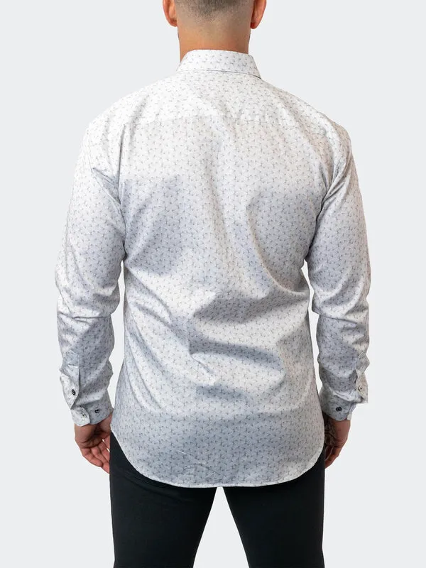 Maceoo Stretch Shirt | Fibonacci StretchPrism13 White