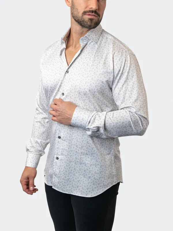 Maceoo Stretch Shirt | Fibonacci StretchPrism13 White