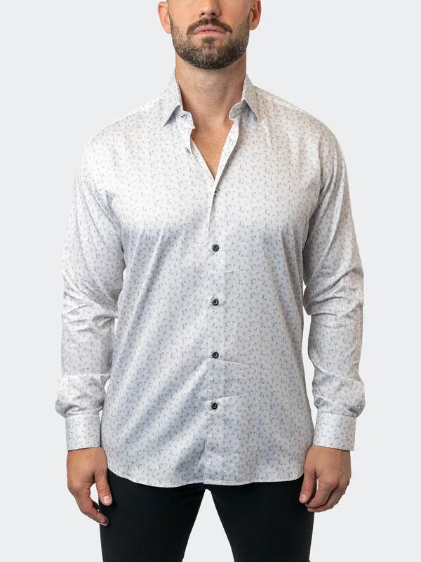 Maceoo Stretch Shirt | Fibonacci StretchPrism13 White