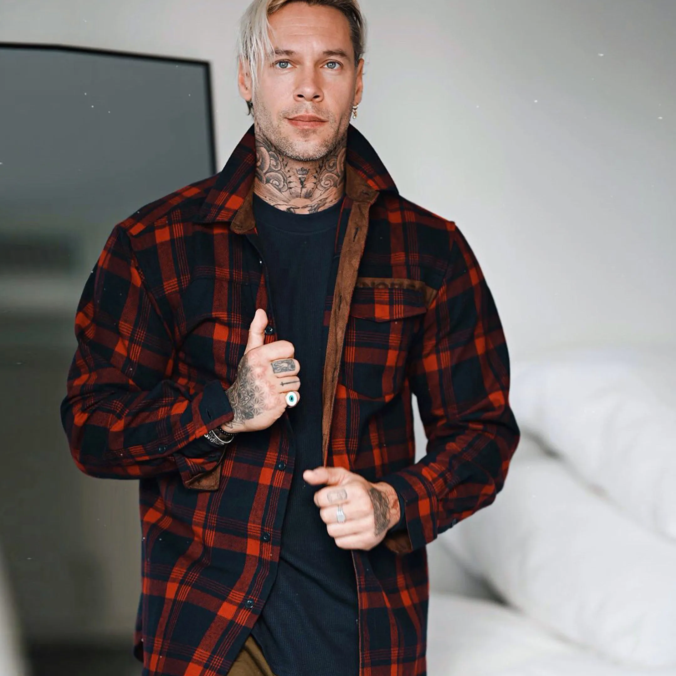 MEN'S FOREVER FLANNEL - RED