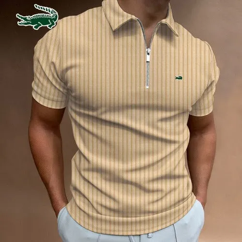 Men's Polo Shirt Fashion Stripe