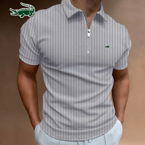 Men's Polo Shirt Fashion Stripe