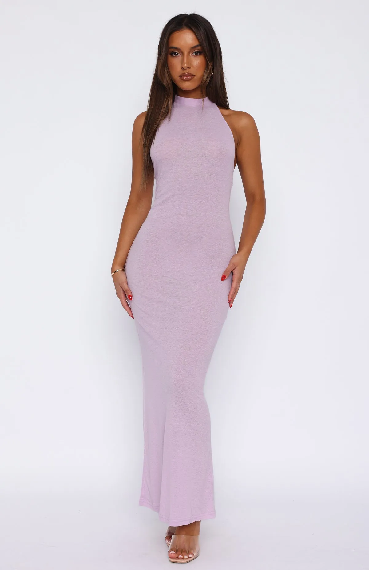 Mine For The Night Maxi Dress Pink